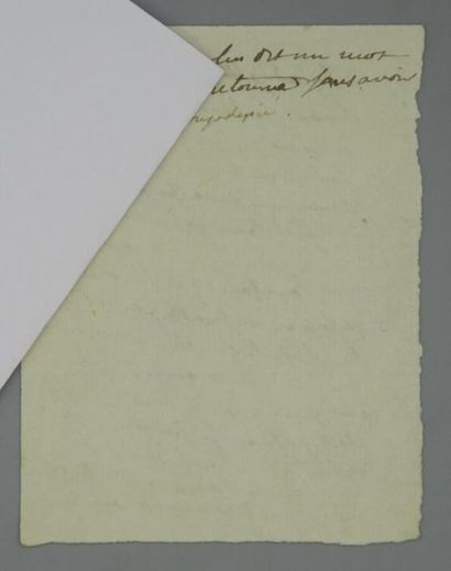 null CHAMFORT, Sébastien-Roch Nicolas de (1741-1794), poet and moralist. Autograph...