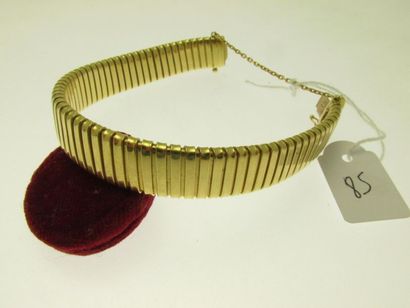 1 bracelet maille tubogaz avec chaînette...
