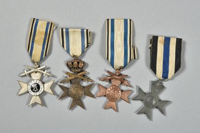 Croix de l'Ordre du Mérite Militaire, BAVIERE,...