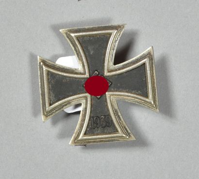 Croix de fer de 1°classe, 1939, pas de poinçon...