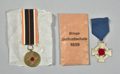 Médailles allemandes 2°guerre : Mérite de...