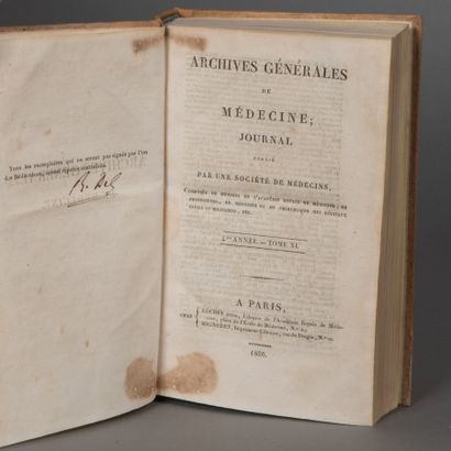null GENERAL MEDICAL RECORDS. NEWSPAPER PUBLISHED BY A MEDICAL SOCIETY. PARIS, BÉCHET...