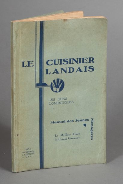 null [GATHERING] THE LANDES COOK AND THE GOOD SERVANTS. Handbook for young housewives....