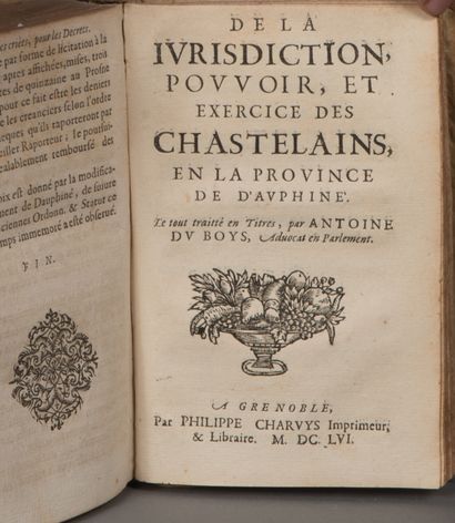 null DU BOYS Antoine. TRAITTÉ DES SAISIES, GAGEMENS, CRIÉES, OU INQUANS ET DESLIVRANCES...