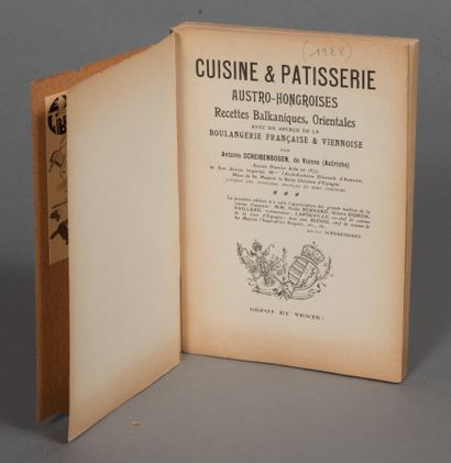 null SCHEIBENBOGEN Antoine (de Vienne Autriche). CUISINE & PÂTISSERIE AUSTRO - HONGROISES....