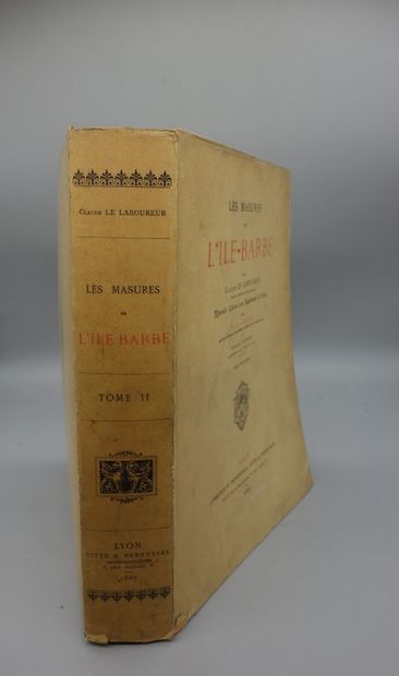 null LE LABOUREUR (Claude). LES MASURES DE L'ÎLE - BARBE. Nouvelle édition avec supplément...