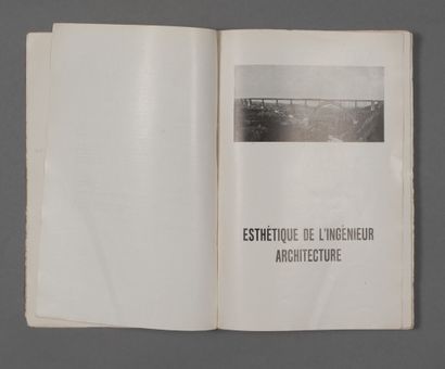 null LE CORBUSIER - SAUGNIER. VERS UNE ARCHITECTURE. PARIS, CRÈS & Cie, s.d. (1923)....