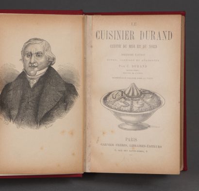 null DURAND (C.). THE COOK DURAND. Midday and northern cuisine. PARIS, GARNIER, s....