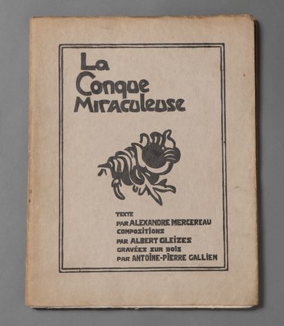 null MERCEREAU Alexandre. LA CONQUE MIRACULEUSE. PARIS, POVOLOZKY & Cie, 1922. Un...