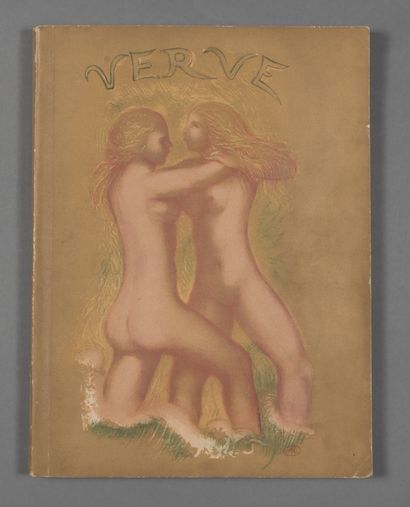 null VERVE. VOLUME II, n° 5 - 6. LA FIGURE HUMAINE. PARIS, VERVE, 1939. Un volume,...