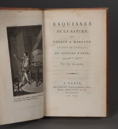 null KAETE Georges LES ESQUISSES DE LA NATURE; OR TRAVEL TO MARGATE. Translated from...