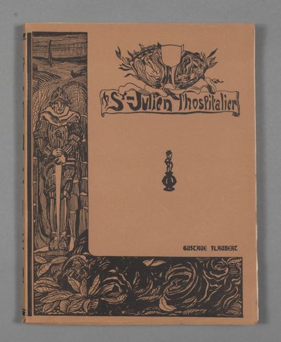 null FLAUBERT Gustave. SAINT JULIEN L'HOSPITALIER. Illustrated by Adrien Godien....