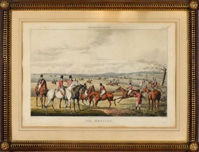 null After Henry Thomas I ALKEN (1785-1851)
- The meeting
- Full cry
Colour aquatints...