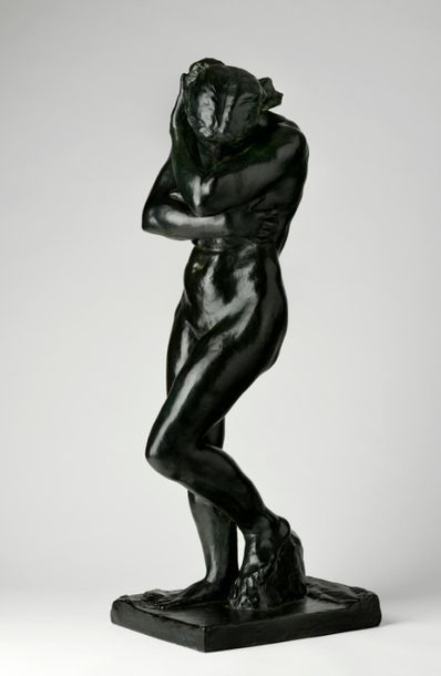 null Auguste Rodin (1840-1917).
Eve, petit modèle- modèle à la base carrée et aux...