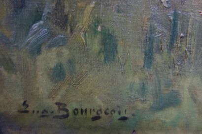 null Eugène Bourgeois (1855-1909).
La fagotière
Huile sur toile.
Signé en bas à gauche.
46...