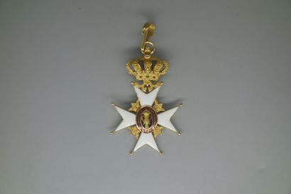null Royal Order of VASA of SWEDEN (1772). Complete set of 1st class commander with...