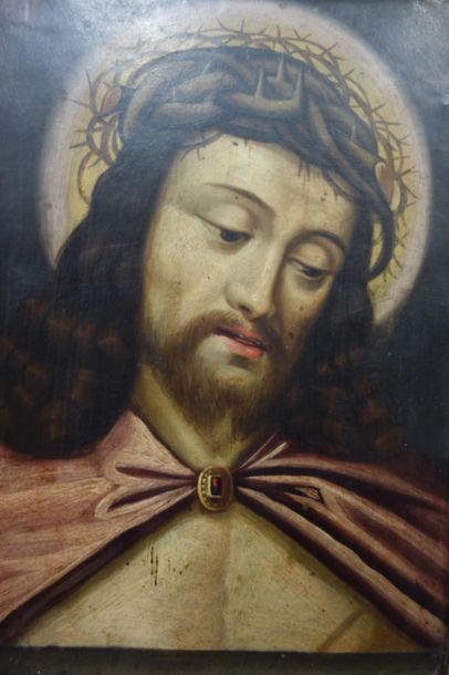 null FRENCH or ITALIAN SCHOOL 
First half of the 17th century
Christ with the crown...