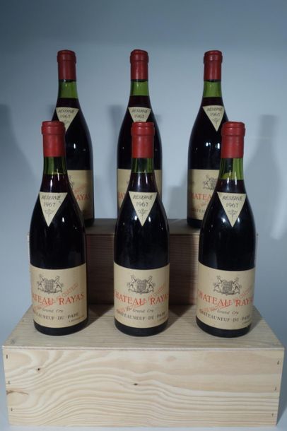 null 6 B CHÂTEAUNEUF DU PAPE Rouge (1 à 2; 1 à 2,3; 1 à 2,4; 1 à 2,6 et 2 à 2,8 cm;...