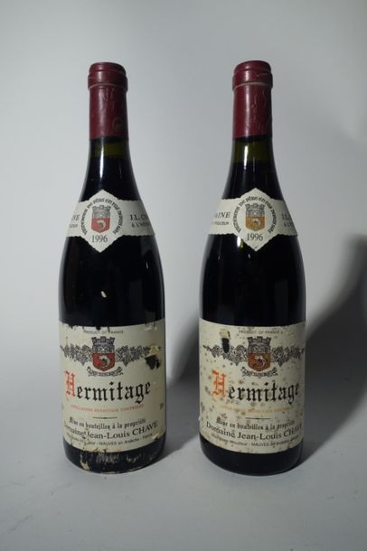 2 B HERMITAGE Rouge (e.t.a.) Jean-Louis Chave...