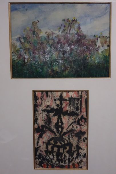 Anatolij Zverev (1931-1986).
Deux oeuvres...