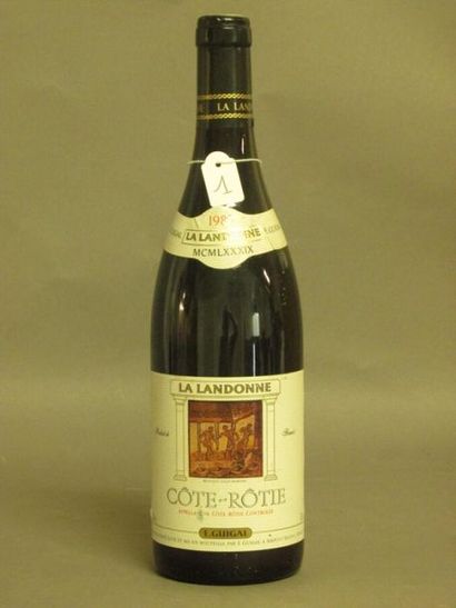 1 bottle of CÔTE-RÔTIE 