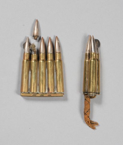 null Trench craft, lighter, bullets, set of 2.