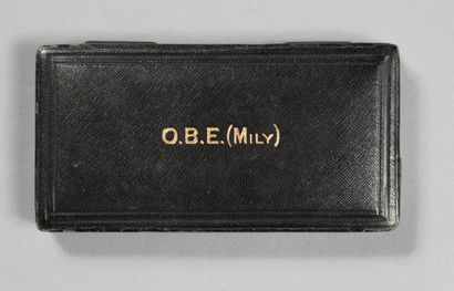 null Order of the British Empire, 1st model of the creation 1917, cross in vermeil,...