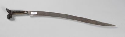 null Yatagan(Balkan) sabre with curved blade sharpened flat back, fine throat all...