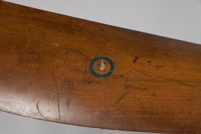 null Aircraft propeller, made of wood, 2.60 metres long, 17.5 cm centre section,...