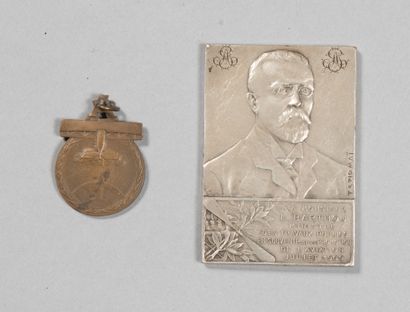 null Médaille du Souvenir de la Promotion de l'Aviation de Juillet 1909 à L.BARTHOU....