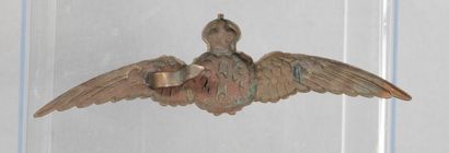 null Royal Flying Corps, ww1, 1913/1918, copper (97 mm), one broken leg, rare.