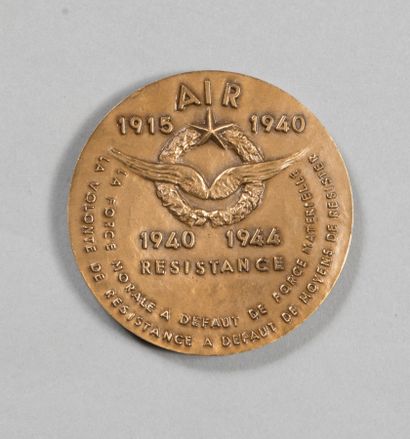 null Médaille du général pilote et résistant COCHET. 1915.1940.194.