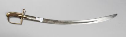 null Hussar sword, without scabbard, 20th century,