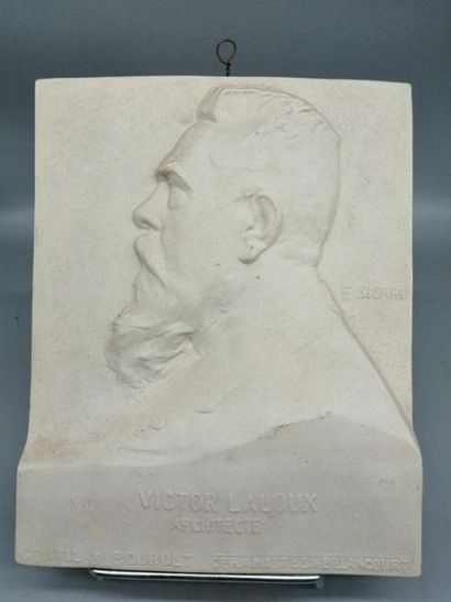 null François SICARD (1862-1934) & GENTIL & BOURDET (Manufacture)
" Victor Laloux...