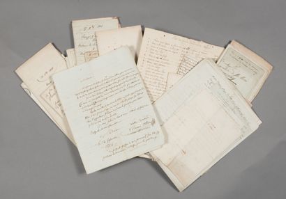 null Ardèche Ursulines d'Annonay. Environ 80 documents du début du XIXe.

Ensemble...