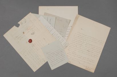 null Scholars. 21 letters from the 19th century.

- Joseph Héliodore Garcin de Tassy...