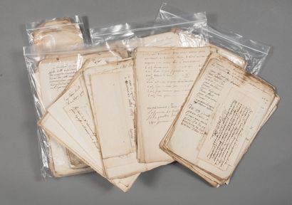 null Doubs. About 345 documents. Besançon, circa 1740-1760.

Archives of Jean-Baptiste...