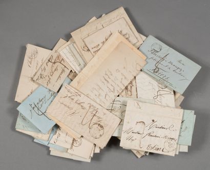 null Puy-de-Dôme Coutellerie à Thiers. Une boite contenant 80 lettres, 1839-1849.

Correspondance...