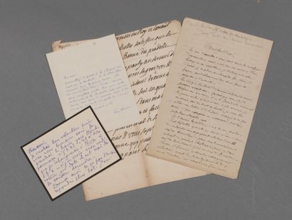 null Histoire. 4 documents.

Léon Blum (L.A.S. + C.A.S.), C. Le Blond (lettre de...