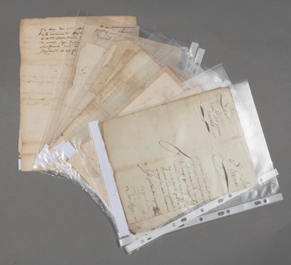 null Armée des Pyrénées. 13 documents, la plupart datés de l'an 2 [1794].

- Ensemble...