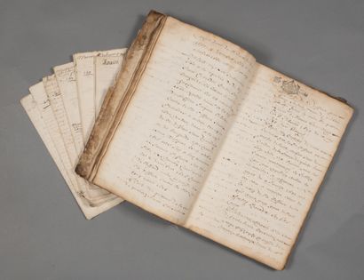 null Puy-de-Dôme. Une dizaine de manuscrits XVIIe-XVIIIe.

- Manuscrit de 198 pp....