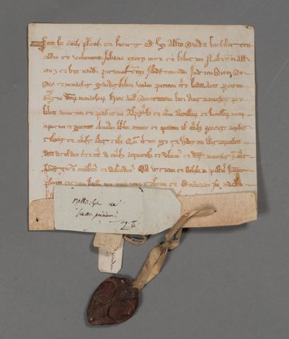 null Tarn-et-Garonne. Charte datée d'octobre 1349 (et non 1249 écrit par erreur par...