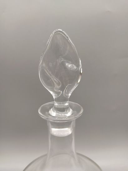 null DAUM 

Service set model " Orval ". Proofs in white crystal blown moulded and...