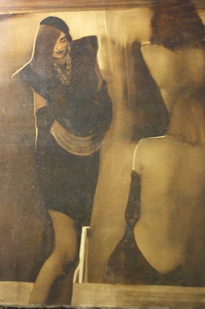 Arès Antoyan (born 1955)

Female identity,1986

Oil...