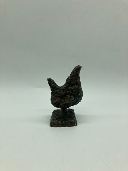 NICOLINI (20th century)

A chicken.

Bronze...