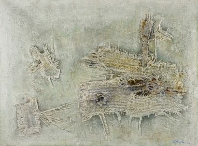 null Vahé HEKIMIAN (1915-1997).

Composition, 1972.

Acrylique sur toile.

Signé...
