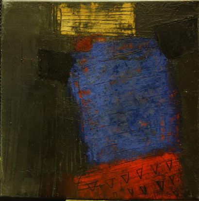 Pamphyle (born in 1947).

Borrowing n°6.

Oil...