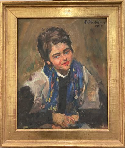 Krikor BEDIKIAN (1908-1981).

Portrait d'enfant...