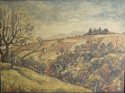 null Jean Martin (1911-1996)

Landscape in Autumn 

Oil on panel.

Signed 

60 x...