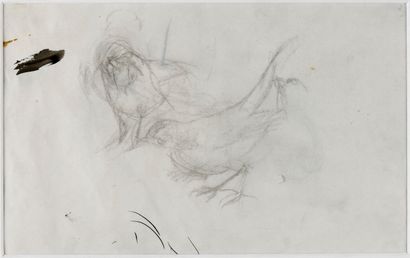 null Leonard Tsuguharu Foujita (1886-1968).

The birds.

Graphite and stump on paper.

Sight:...